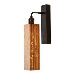 Copper Long LED Wall Light - Outdoor Wall Lights