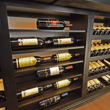 Reveal Racks Can Support a Horizontal Wine Display Inside a Wine Cellar