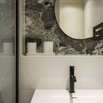 Rénovation complète d'un appartement de 41m² dans un esprit contemporain et japo
