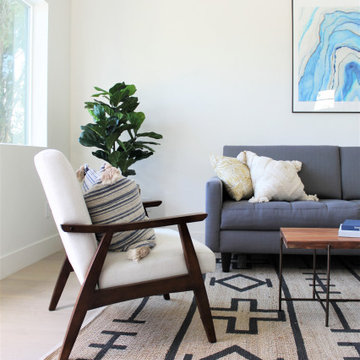 Mid Century Modern Chair in Modern LA Home