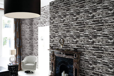 Inspiration for a modern home design remodel in Other