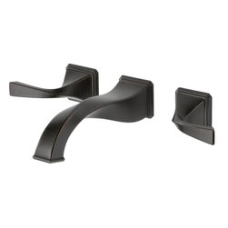 Brizo Virage Two Handle Wall-mount Lavatory Faucet - Bathroom Faucets And Showerheads