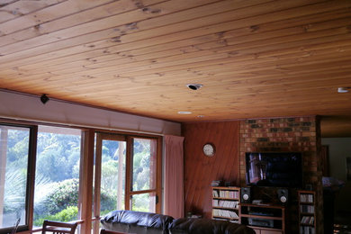 Knotty Pine Ceiling