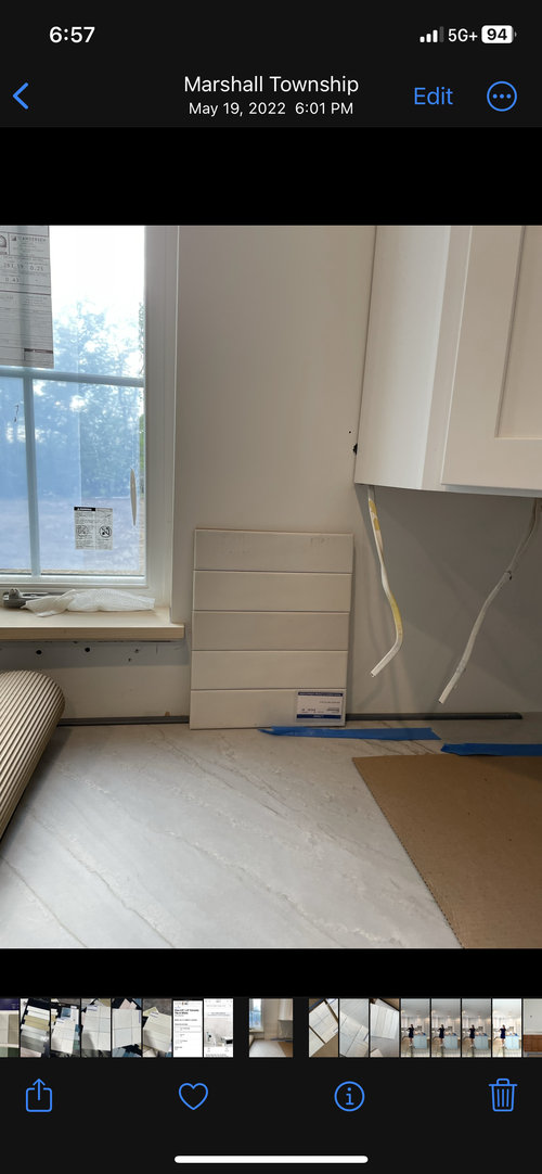 Quartzite staining very badly