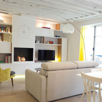 Apporter de la lumière, un nouveau soufle pour cet appartement de 47 m2