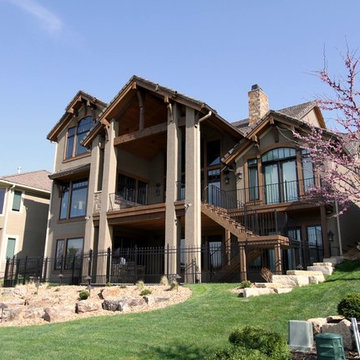Coastal Transitional-Style Custom Home
