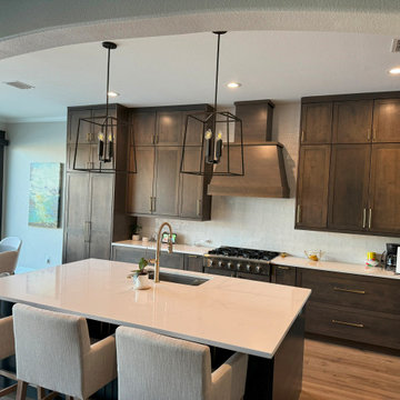 Kadey Alder and Maple w/Miso and Amalfi Finish From Omega Cabinetry