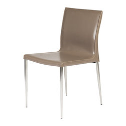 Ginetta Dining Chair | Cappuccino (Set of 2) - Dining Chairs