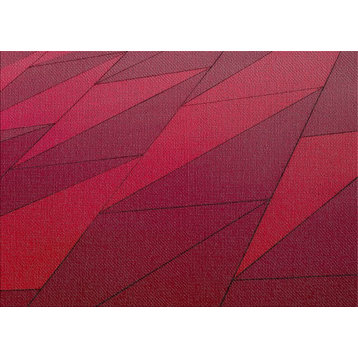 Focus On Red 174 Area Rug, 5'0"x7'0"