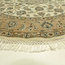 Nain 9La Oriental Rug, Round Hand-Knotted Classic, 154x154 cm