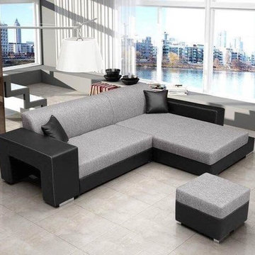 European sectional sleeper sofa NAVIA