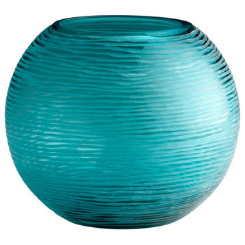 Round Libra Vase|Aqua-LG by Cyan