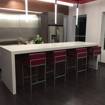 MITERED EDGE COUNTER CAFETERIA