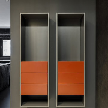 Графичная квартира. 100 м2