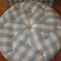 Upholstered Chair and Ottoman - Products