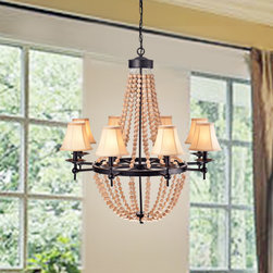 8-Light Chandelier - Chandeliers