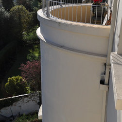 Curved Balcony Wall Rail - Home Safety And Security