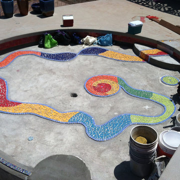 Mosaic Tile Spa