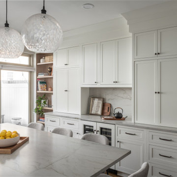 Organic Modern Rowhouse Kitchen