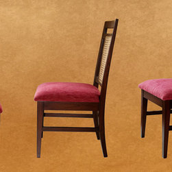 Metaphor | Desk Chairs with Upholstered Seat and Cane Backrest - Kids Tables And Chairs