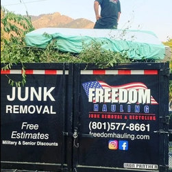 Backyard Transformation - Trash & Recycling