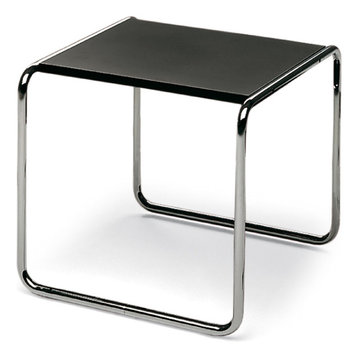 Marcel Breuer Laccio Nesting Table Small, Black Top