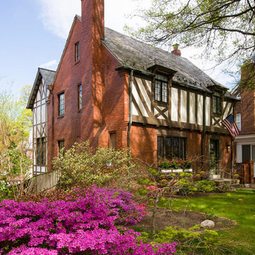 Two-Story Rear Tudor Home Addition