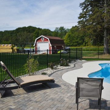 Paver Pool Surround + Oasis