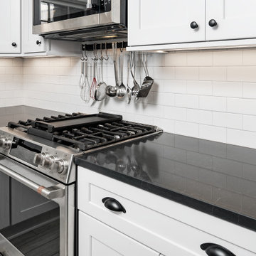 Small Transitional Kitchen Design Charlotte, NC