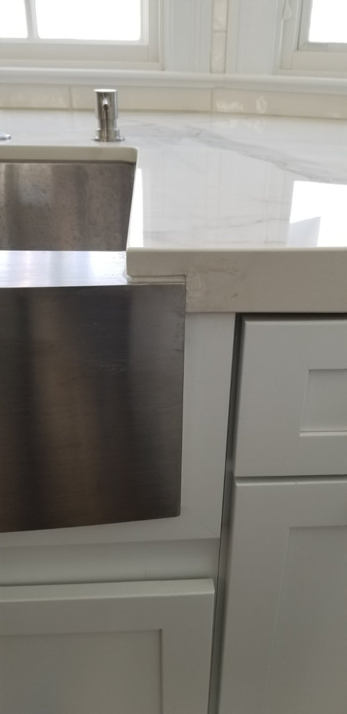 Countertop Fabrication Botch Job What Would you do?