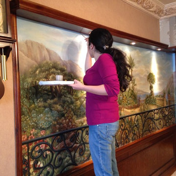 trompe l'oeil and murals art