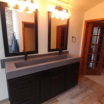 Bathroom remodelled
