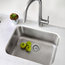 23"L x 18"W Stainless Steel Single Basin Dual mount Kitchen Sink with Strainer