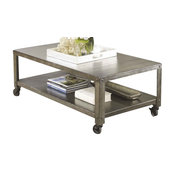Hattney Rectangular Cocktail Table, Metal