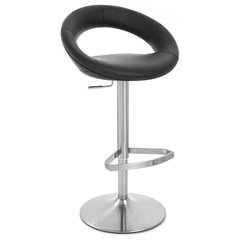 Zuri furniture lush adjustable height swivel armless bar stool deals