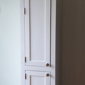 White Tower Linen Cabinet