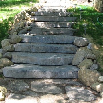 Ideal Rockport Imatation Stone Slab steps