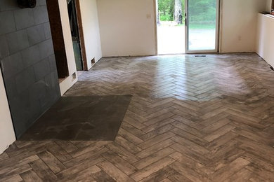 Tile floors