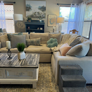 Farmhouse Living Room Design