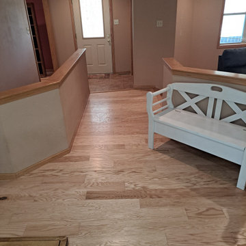 Wamego | New Wood Stairs and Flooring