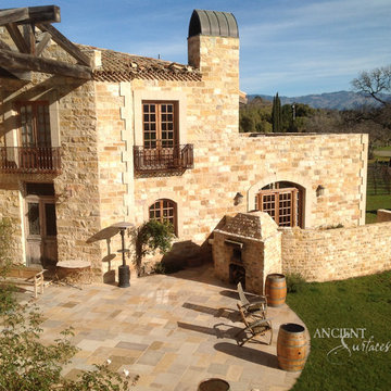 Outdoor Patios Mediterranean Style
