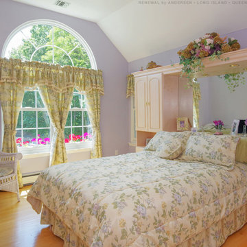 New Windows in Delightful Bedroom - Renewal by Andersen Long Island