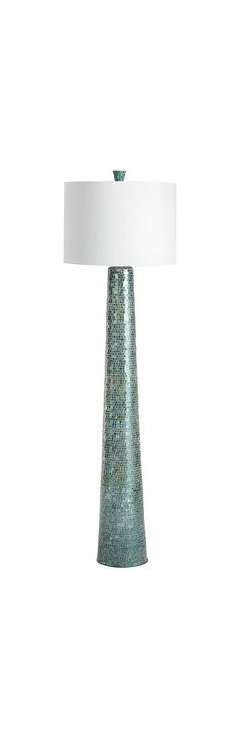 Help Need Your With My Living Room, Aqua Glass Floor Lamp Pier 10