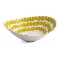 Marigold Bubbles Serving Bowl - Serving And Salad Bowls