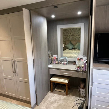 White Classic Fitted Wardrobes