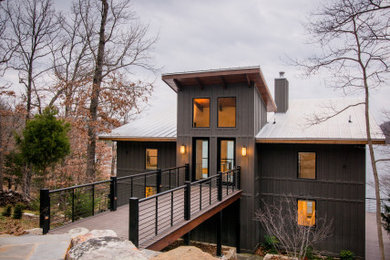 Modern exterior home idea in Birmingham