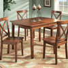 Homelegance Henley 5-Piece Dining Room Set With X-Back Chairs