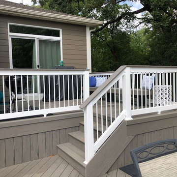 Multi-Level TimberTech Deck by Hoffman Estates, IL TimberTech Deck Builder.