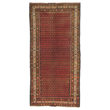 Vintage Persian Malayer Rug, 04'02 X 08'08