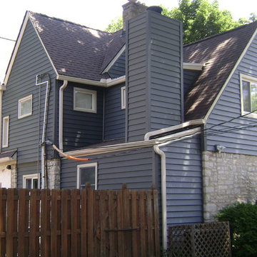 Alside 7" Prodigy Vinyl Siding w/ Seamless Gutter and New Roof